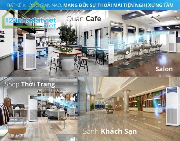 Máy lạnh tủ đứng thương hiệu Daikin với mẫu mã bắt mắt