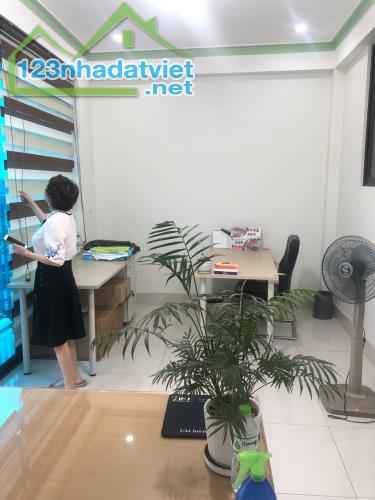 Cho thuê nhà Quang Tiến cạnh Vinsmart  55m2, 5 tầng, mới đẹp, ô tô cất trong nhà - 1