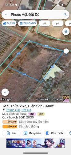 BĐS GÓC 2 MẶT TIỀN ĐƯỜNG TRUNG TÂM PHƯỚC HỘI LỘC AN LONG  ĐẤT BRVT