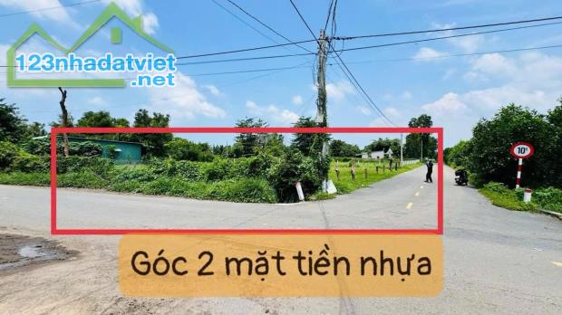 BĐS GÓC 2 MẶT TIỀN ĐƯỜNG TRUNG TÂM PHƯỚC HỘI LỘC AN LONG  ĐẤT BRVT - 1