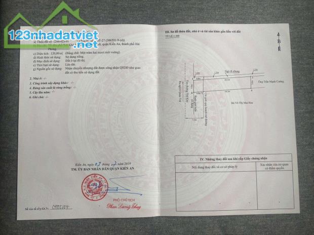 Bán Nhà 3,5 Tầng Tại 195 Phố Trữ Khê, Phường Đồng Hoà, Quận Kiến An, Hải Phòng