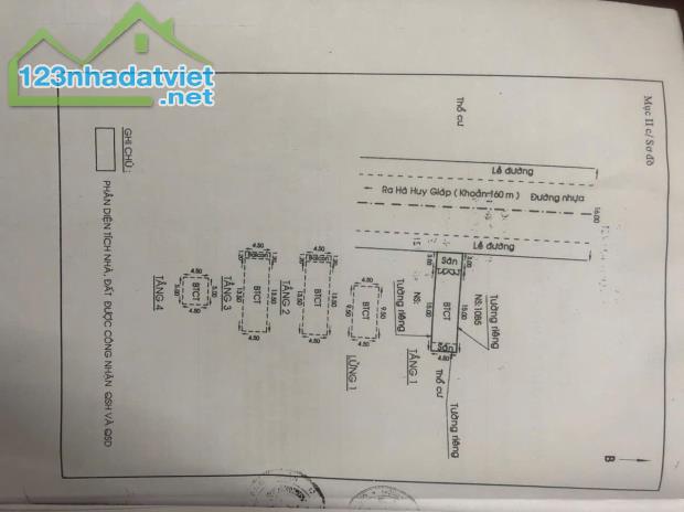 BÁN KHÁCH SẠN 7 TẦNG MẶT TIỀN HÀ HUY GIÁP – THẠNH LỘC, Q.12