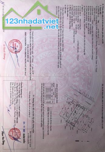 CHÍNH CHỦ CẦN BÁN GẤP 2 CĂN NHÀ  MẶT TIỀN TẠI TÂN CHÁNH HIỆP 08, HIỆP THÀNH, QUẬN 12 - 1
