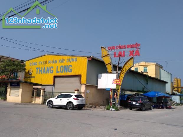 Cho thuê kho xưởng khu vực Nhổn – Lai Xá, mặt đường Quốc Lộ 32