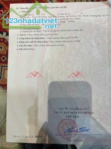 CHÍNH CHỦ BÁN CĂN NHÀ 96M TẠI TRƯỜNG YÊN-CHƯƠNG MỸ-HÀ NỘI