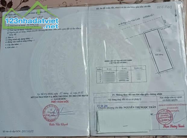 Bán đất khu phân lô đồng bộ ngay chợ Bình Điền p7 Q8 80m2 [5m ×16m] mặt tiền đường 25m - 3