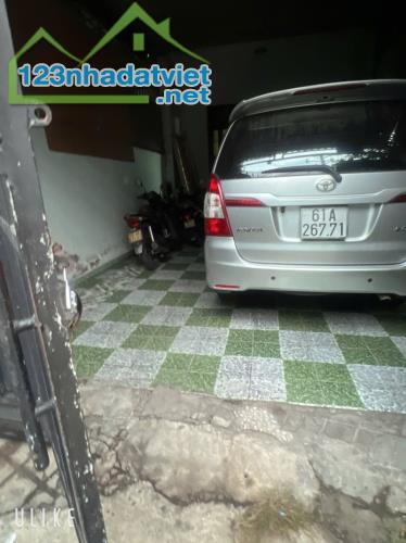 Bán nhà 93m2 1T1L Dĩ An,đường 2 xe hơi,gần ngã tư Chiêu Liêu - 2