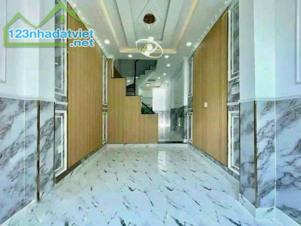 HUỲNH TẤN PHÁT Q7, CÁCH HẺM ÔTÔ 3 BƯỚC, NHÀ MỚI 36M2,  2 TẦNG , 4.2TỶ.