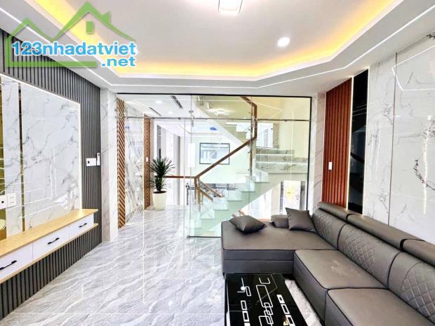 Tuyệt phẩm HXH NGUYỄN ẢNH THỦ ,HT Q12, đẹp lộng lẫy  5Tx 52m2 . Giá chỉ  5.6 tỷ (TL). - 3