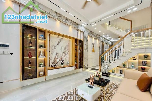 Bán nhà hẻm 8m, Phạm Văn Chiêu, Gò Vấp, 4 Tầng 4m x 14.4m, 57.6m² - Giá 7.19 tỷ TL - 4