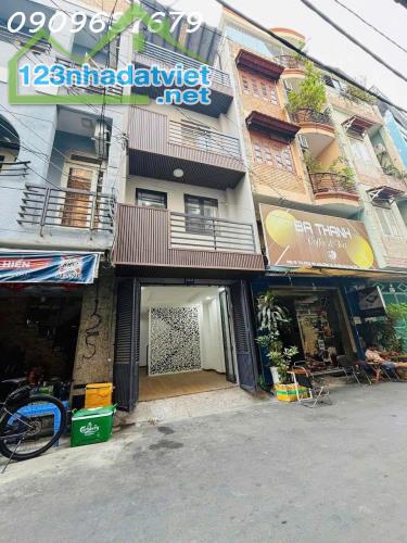 ĐỊA TRUNG TÂM-KẾ Q1,3-HẺM 6M THÔNG-TRƯỜNG SA-PN-4 TẦNG NỞ HẬU -7 TỶ TL
