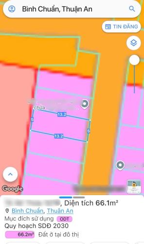 🌴 Ngay chợ việt sing Thuận An, Gấp bán nhà 2 tầng - 66mv, Không QH, LG - Khu phân lô. - 5