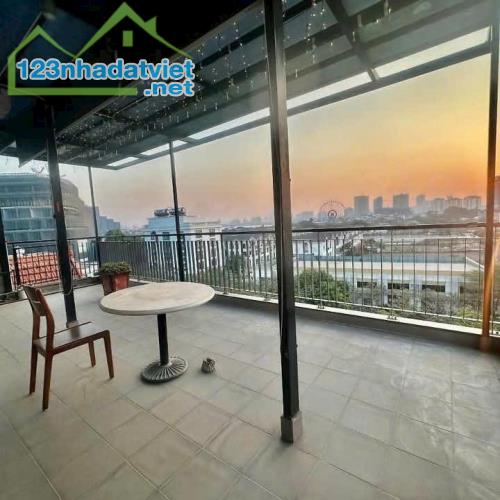 Bán nhà 80m2 tài chính 15tỷ phố Lạc Long Quân ôtô đậu cửa - 2