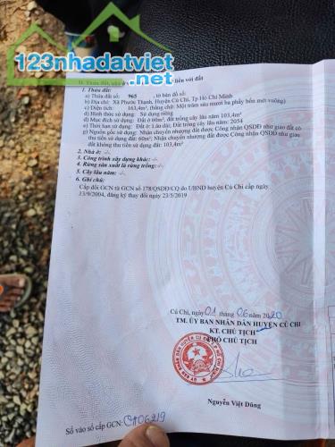 🌹🌹 hữu duyên cho ai sở hữu mảnh đất nền 163m2 chỉ 500tr ở Phước Thạnh Củ Chi - 4