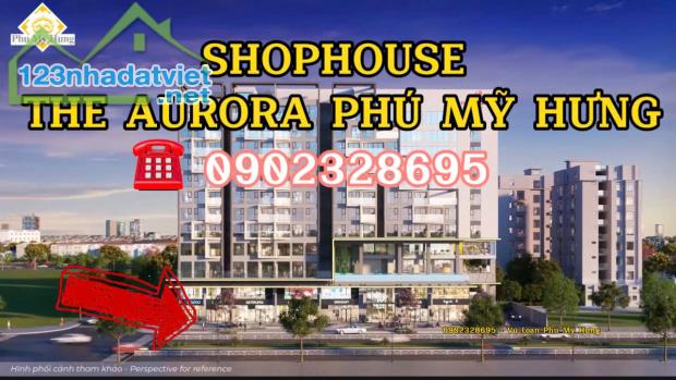 BÁN SHOPHOUSE TẦNG TRỆT MẶT TIỀN ĐƯỜNG NGUYỄN LƯƠNG BẰNG PHÚ MỸ HƯNG - 3