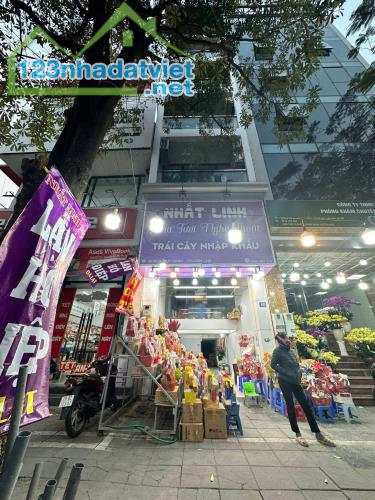 BÁN NHÀ MẶT PHỐ TRẦN DUY HƯNG – 98M², 8 TẦNG, THANG MÁY, SỔ ĐỎ HOA HẬU