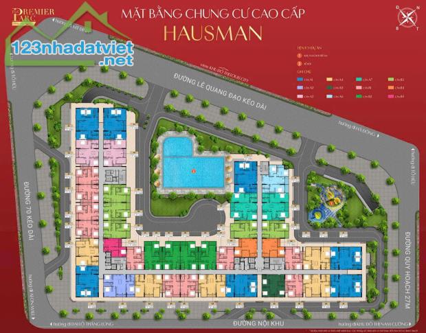 Bán căn hộ 84m2, 75 triệu/m2 tại dự án Hausman Đại Mỗ, ngay Lê Quang Đạo kéo dài,.. - 1