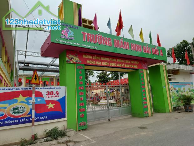 Chính chủ gửi bán lô đất bìa làng Đông Nhân Hải Bối giá chỉ 4.3 Tỷ