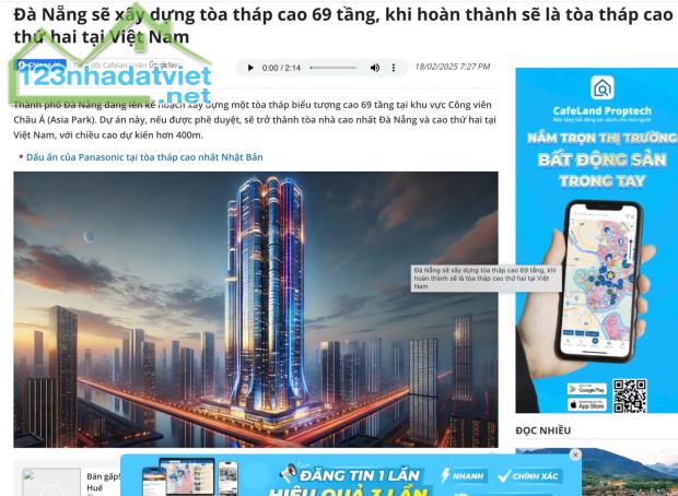 🆘 HÀNG KÍN – TOÀ NHÀ 5 TẦNG – DOANH THU 1 TỶ/NĂM – CHỈ VÀI BƯỚC RA SÔNG HÀN 🌉🏢  📍 - 1