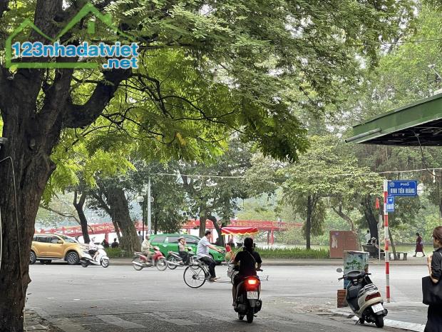 ⚜️ VIP CỦA VIP, NHÀ 2 MẶT PHỐ ĐINH TIÊN HOÀN, CẦU GỖ VIEW HỒ GƯƠM 107M2 MT 4.5M, CHỈ 200 - 1