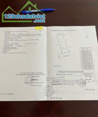 Bán nhà Mặt tiền Vân Đồn - P. Phước Hòa - Tp Nha Trang - giá tốt đầu tư - 26 tỷ - 3