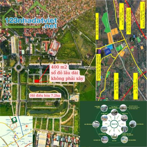 LÔ GÓC VIEW HỒ 7.2 HA - DA TỪ SƠN GARDEN – CHỈ 53 TR/M2 – RẺ HƠN 20% - DUY NHẤT 2 CĂN - 1