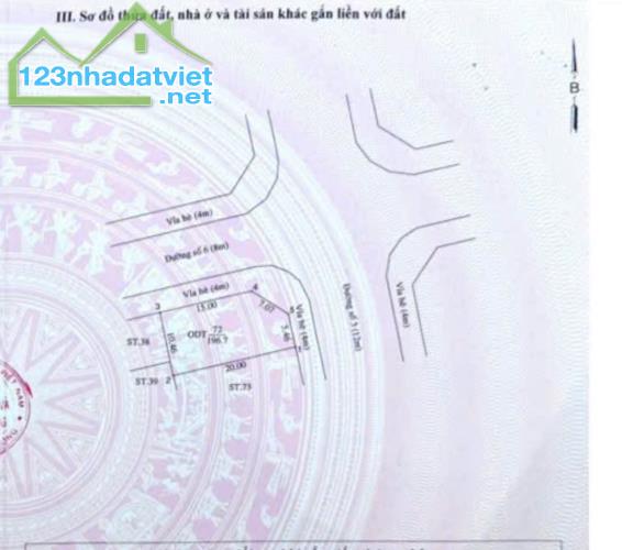 🌴 Ngay chợ Phú Chánh A, Thủ Dầu Một - Lô góc 200mv, full thổ - Không QH, LG - Pháp lý chu - 2