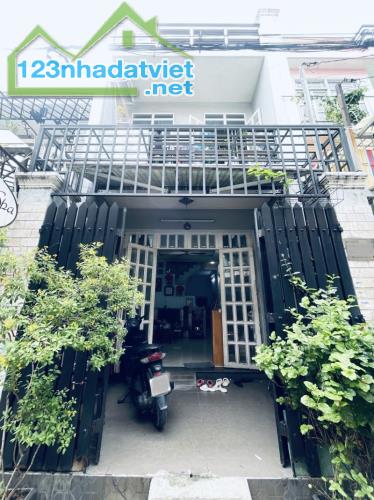 NHÀ ĐÚC THẬT 2 TẦNG NGAY HƯƠNG LỘ 3 SÁT KÊNH 19/5 -XE HƠI ĐỖ CỬA -64M2(4x16). CHỈ 5 TỶ XÍU