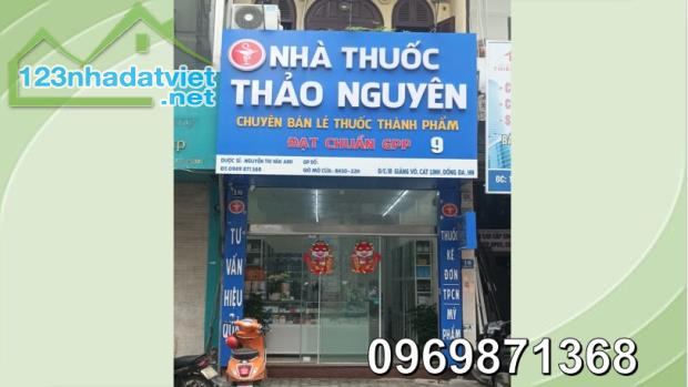 💥Chính chủ sang nhượng nhà thuốc tại Cát Linh, Đống Đa, HN. LH 0969871368