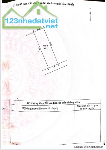 Đất đẹp đường 22m giá đầu tư kinh doanh tốt Phúc Lợi Long Biên DT 92m2 . Giá 195 triệu/m2 - 2