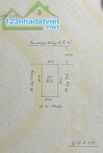 Đất mặt đường Đồng Thiện - Thiên Lôi, 42m, ngang 4.4m, Giá 4.1 tỉ - 2