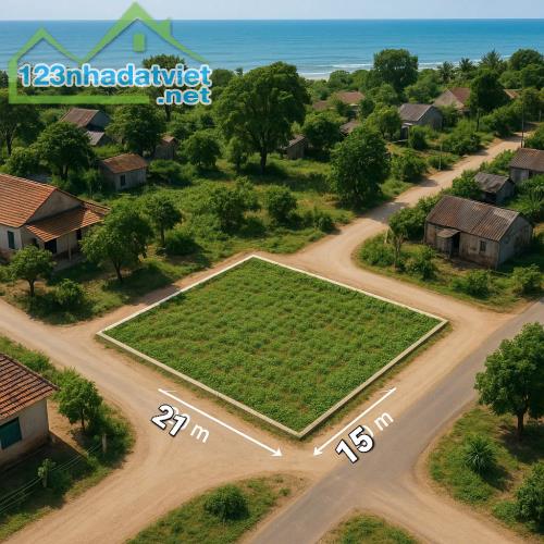 Đất 2 mặt tiền đường xuống Biển-Hồng Chính-Hoà Thắng-DT 310m2TC