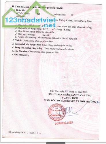 Nền góc 2 mặt tiền Nguyễn Văn Cừ nd và đường 24, Mỹ Khánh, Phong Điền, Cần Thơ - 5