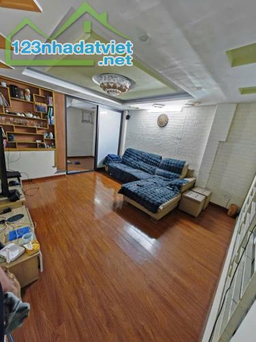 Cho thuê nhà ngõ Định Công, 5 tầng x 35m2, 3 ngủ, 12 Triệu Vp c.ty, ở gđ, nhóm đi làm - 1