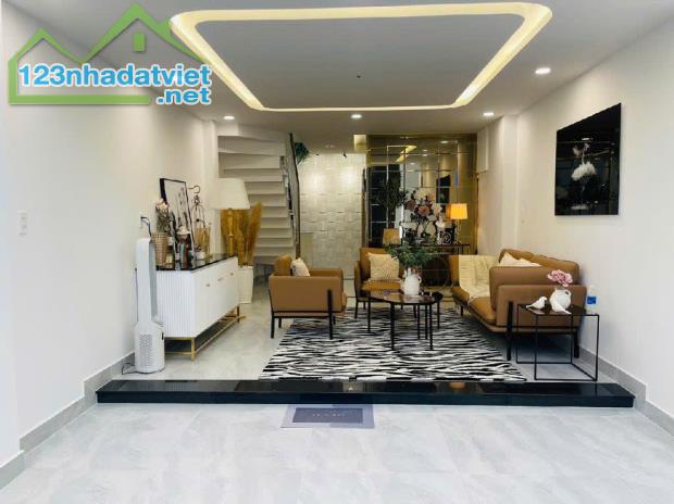 Giảm còn 12.5 tỷ, căn 6 tầng thang máy, full nội thất cao cấp, khu phân lô cao tầng Gò Vấp - 4