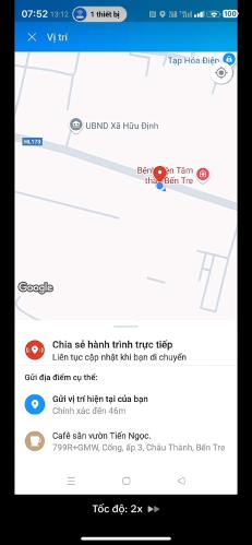 Bán đất khu vực Hữu Định, Châu Thành, Bến Tre - 1