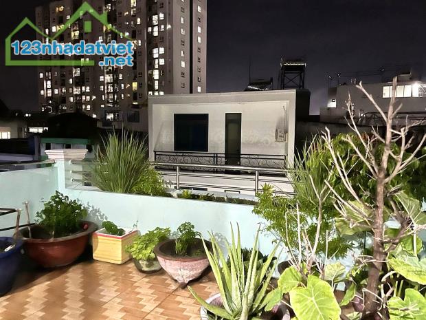 🍀🌺 HÀNG HIẾM 🌺 QUẬN 10 – NHÀ MỚI 4x14m HẺM 8M Ô TÔ , 3 TẦNG - 6 tỏi - 4