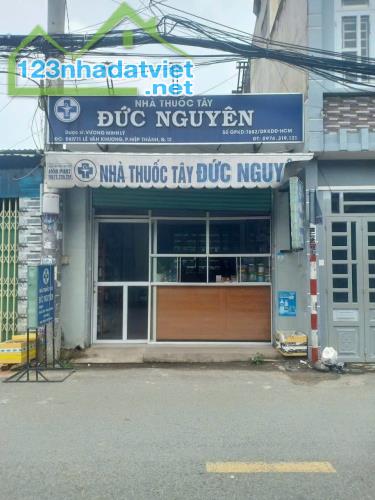 Nhà C4 có gác (4x17) Mặt Tiền Lê Văn Khương, Hiệp Thành, Q12 (Đường Chiết Ga)
