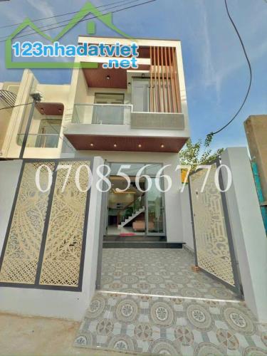 Nhà 1 trệt 1 lầu rẻ như cho gần chợ Bình Điền  vài phút xe máy, 82 m2, giá 1,3 tỷ - 2