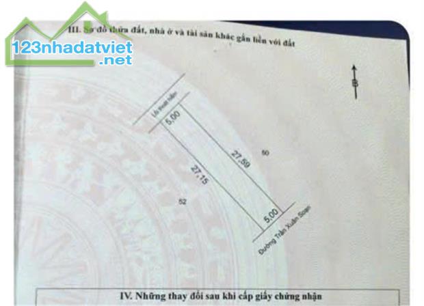 ĐẤT ĐẸP - MẶT TIỀN - Chính Chủ Cần Bán Lô Đất Đường Trần Xuân Soạn, P. Long Hương, TP Bà - 1