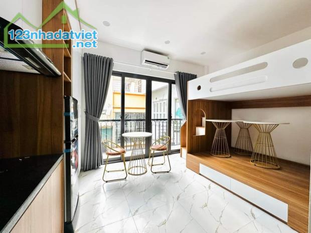 BÁN CHUNG CƯ MINI ĐỐNG ĐA, GẦN MẶT PHỐ ĐƯỜNG ÔTÔ THÔNG, 7 TẦNG THANG MÁY 11 PHÒNG KHÉP KÍN - 4