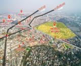 Lô đất LK5 hướng Tây Bắc – Đường lớn 10.5m, đầu ve đẹp, vị trí tiềm năng tại KĐT Núi Long