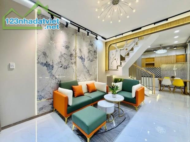 Bán Nhà đẹp Đường 59 Phường 14,Gò Vấp, 1 trệt 1 lầu, giá 3.9 tỷ, Cách Chợ Thạch Đà 400m - 2