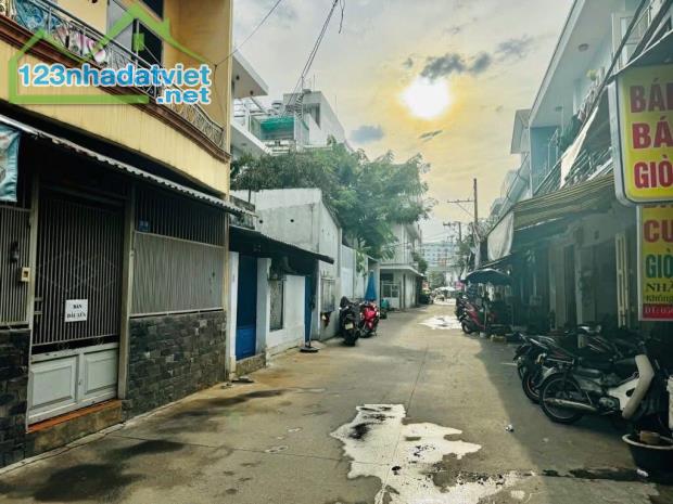 HẺM XE HƠI TRÁNH NHAU- BÁN ĐẤT TẶNG NHÀ- NGANG LỚN - AN NINH - 2 TẦNG- 5,6X12- 7.95T - 1