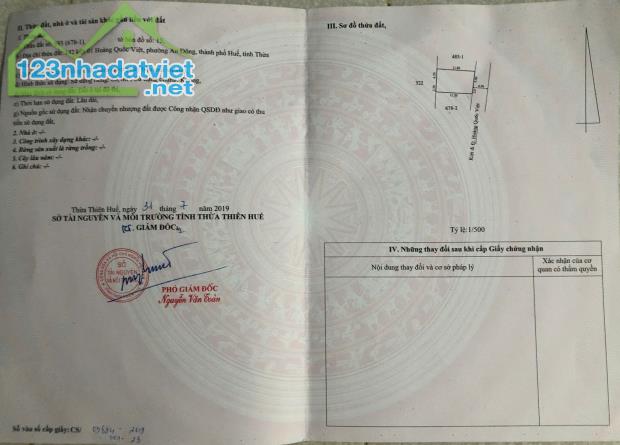 Bán đất 80,4m2 Kiệt ôtô Hoàng Quốc Việt thông ra Võ Nguyên Giáp, phường An Đông, TP Huế - 5