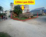 CHÍNH CHỦ BÁN LÔ ĐẤT 120M TẠI LAM ĐIỀN-CHƯƠNG MỸ-HÀ NỘI