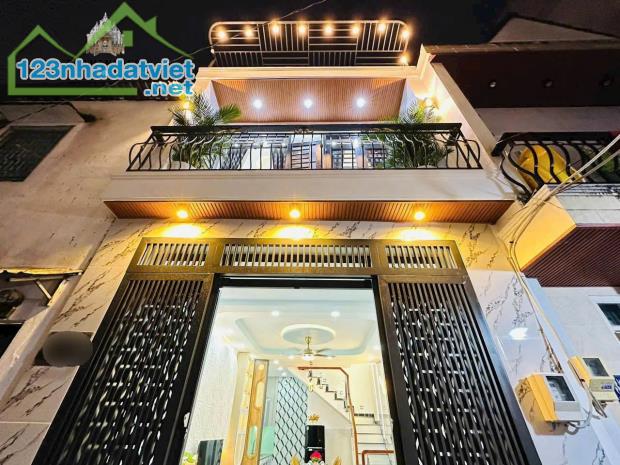 Bán nhà hẻm 3m Phan Huy Ích, P14, GV, 4 x 10m, 2 tầng, giá: 4.25 tỷ TL