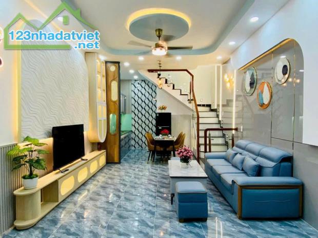 Bán nhà hẻm 3m Phan Huy Ích, P14, GV, 4 x 10m, 2 tầng, giá: 4.25 tỷ TL - 1