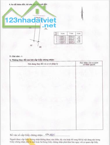Bán Nhanh Lô đất chỉ 470tr DT 115m2 đường oto- khu dân cư - sổ riêng - 3