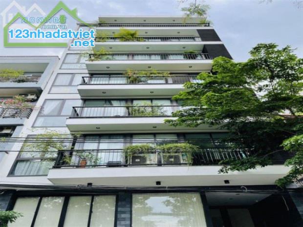 CỰC VIP !!! BÁN TÒA NHÀ VĂN PHÒNG VIP NHẤT PHỐ THÁI HÀ 270M2 -  9 TẦNG - 8M MẶT TIỀN